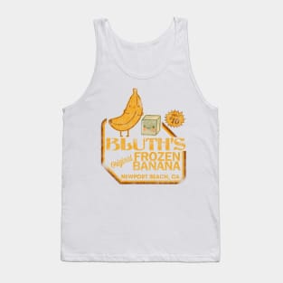 Retro Distressed Bluth's Banana Stand Tank Top